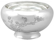 Antique Silver Serving Bowl 1900s