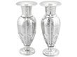 Antique Silver Vases 