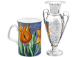 Antique Silver Vases 