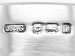 Silver hallmarks inkwell 