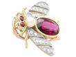 Antique Gemstone Brooch