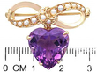 Antique Lapel Brooch with Pearls