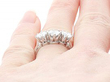 Trilogy Ring UK on the Hand