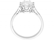 Round Cut Solitaire Diamond Ring