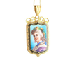Antique Gold and Enamel Locket