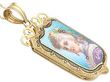 Antique Gold and Enamel Locket