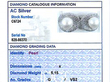 Gemstone Grading Card