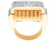 Art Deco Old European Cut Diamond Ring side