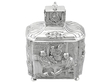 Large Silver Tea Caddy for Sale