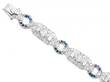Sapphire and Diamond Bracelet