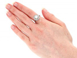 Wearing Diamond Cocktail Ring