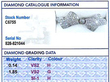 Platinum and Diamond Bow Brooch