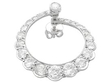 Antique Diamond and Platinum Earrings