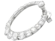 Antique Diamond Hoop Earrings 