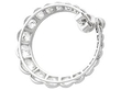Antique Diamond Hoop Earrings reverse