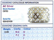 Antique Yellow Gold and Diamond Brooch Grading Data 