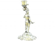 Figural Silver Candle Holder Antique
