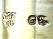 Figural Silver Candle Holder Hallmarks 