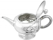 Chinese Silver Teapot Lidded