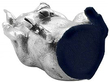 Sterling Silver Pig Ornament underside