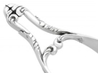 Large Sterling Silver Tongs Antique