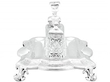 Victorian Silver Inkstand