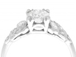claw set diamond engagement ring