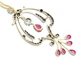Pendant with Diamonds 