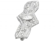 1920s Diamond Brooch Platinum