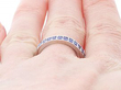 Full Eternity Ring on the Hand