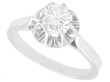 8 Claw Diamond Solitaire Ring 