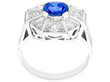 Sapphire and Diamond Ring