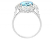 vintage aquamarine dress ring
