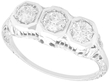 1 Carat 3 Stone Diamond Ring