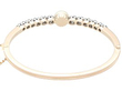 Pearl Bangle in Rose Gold