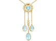 Antique Gold and Aquamarine Jewellery