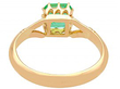 Emerald & Diamond Ring