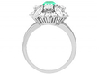 Emerald and Diamond Ring
