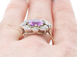 19th Century Amethyst Cocktail Ring