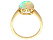 19th Century Opal Yellow Gold Ring for Sale 