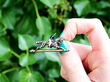 Victorian Horse and Jockey Brooch Outside 