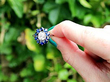 Sapphire and Diamond Ring