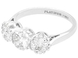 Palladium Diamond Ring