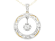 Circular Diamond Pendant 