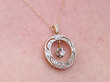 Antique Circular Pendant on the Neck