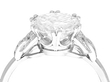Vintage and Contemporary Engagement Ring
