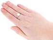 H Colour Diamond Solitaire UK Being Worn