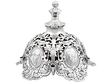 Glass Inkwell