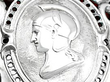 Red Glass Inkwell Decoration 