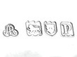 Silver Bread Dish Hallmarks 